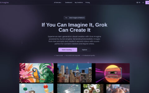 Grok Imagine - AI Image & Video Generator Tool