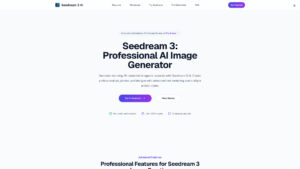 Seedream 3 - AI Image Generator | Free 2K Art Tool