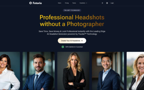 Fotoria - AI Headshot Generator | Professional AI Photo Tool