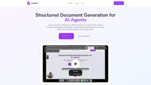 Peedief - AI-Powered PDF Generation MCP Server