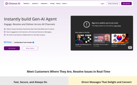 Chronox AI - No-Code AI Agents Platform