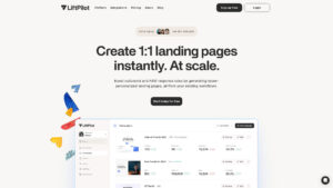 LiftPilot - AI-Powered 1:1 Landing Page Builder