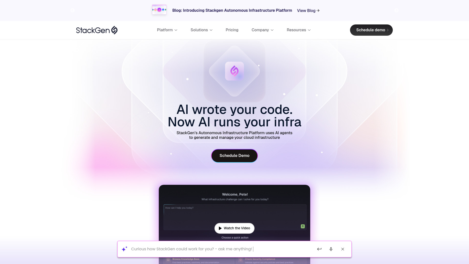 StackGen - AI-Powered Infrastructure Automation Platform | tyy.AI Tools