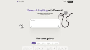 Resea AI - PhD-Level Research & Writing AI Agent