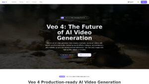 Veo 4 - AI Video Generator With Native Audio & Lip Sync