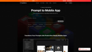 RapidNative - AI Prompt to React Native App Builder