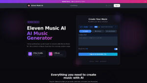 Eleven Music - AI Music Generator | Create Songs Free
