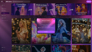 IdolCrush.ai - AI Virtual Idol Creator & Contest Platform