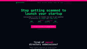 AutoLaunched - AI Directory Submission Tool for Startups