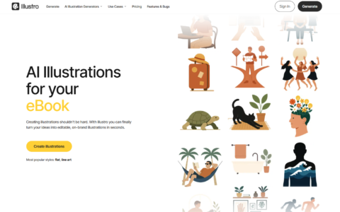 Illustro – AI Illustration Generator | Create Editable Illustrations