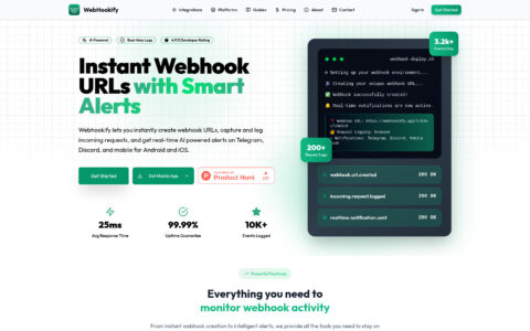 Webhookify - AI-Powered Webhook Management Tool
