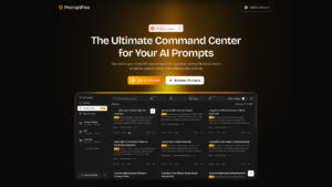 PromptPlex - AI Prompt Library & Workflow Manager