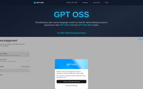 GPT OSS - Open-Source AI Models by OpenAI | Free