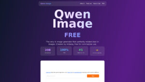 Qwen Image - AI-Powered Free Image Generator Tool