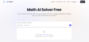 Math AI - AI-Powered Math Solver | Free Online Tool