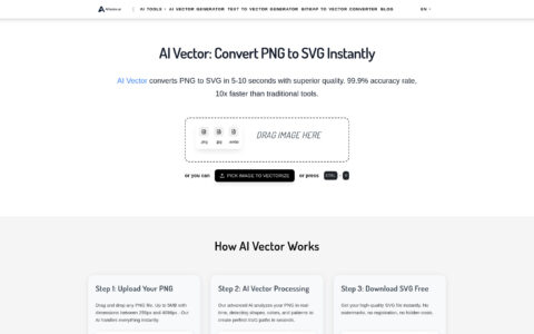 AIVector - Free AI PNG to SVG Converter Online