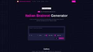 Italian Brainrot Generator - AI Meme Creator Tool