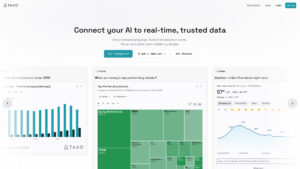 Tako - AI Data Visualization & Knowledge Card Platform