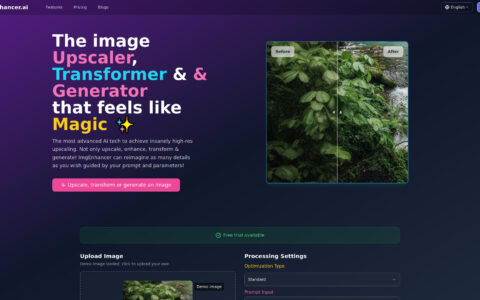 ImgEnhancer - AI-Powered Image Upscaler & Enhancer
