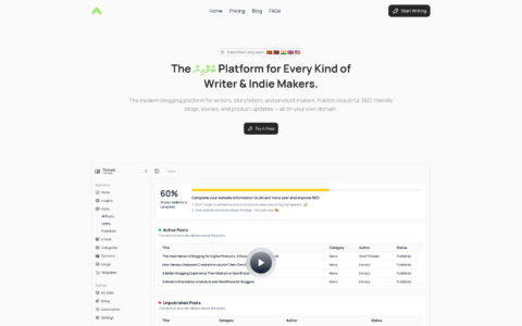 Fanvaiy - AI-Powered Blogging Platform | SEO-Optimized