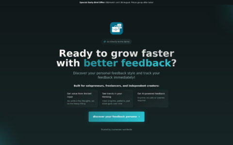 Feedback Kit - AI Coaching Tool for Solopreneurs