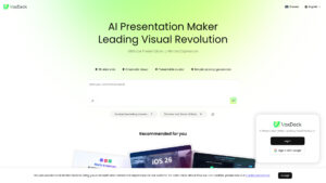 VoxDeck - AI Presentation Maker with 3D & Avatars