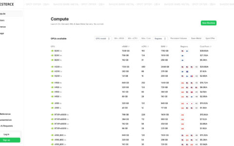 Sesterce Cloud - European AI GPU Infrastructure
