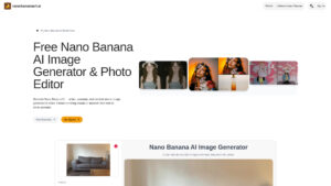 Nano Banana AI - Free AI Image Editor & Generator Tool