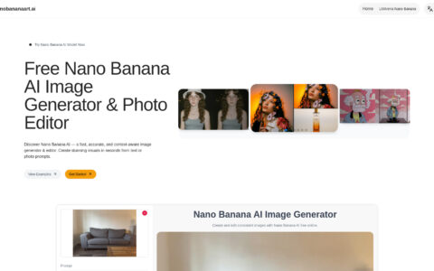 Nano Banana AI - Free AI Image Editor & Generator Tool