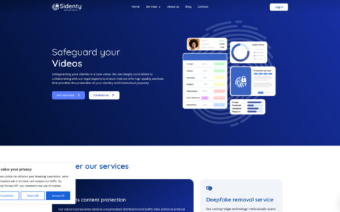 Sidenty - Digital Identity Protection & Copyright Tool
