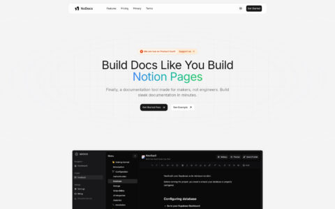 NoDocs - No-Code Documentation Builder | AI-Powered