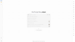Widgens - Visual-First AI Tool | Free Widget Generator