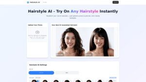 Hairstyle AI - Free Virtual Hair Try-On Tool