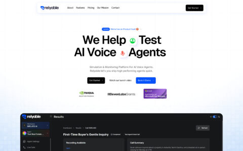Relyable - AI Voice Agent Testing & Monitoring Tool
