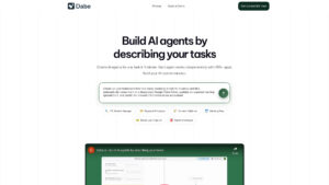 Dabe - No-Code AI Agent Platform | Automate 350+ Apps