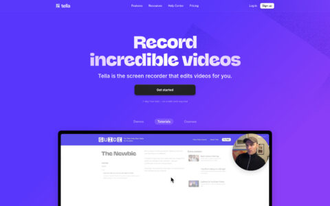 Tella - AI Screen Recorder with Smart Video Editing