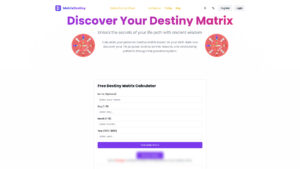 Destiny Matrix Chart Calculator - AI Numerology Tool