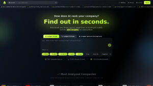 SpotRank - AI Visibility Analytics & AEO Tool