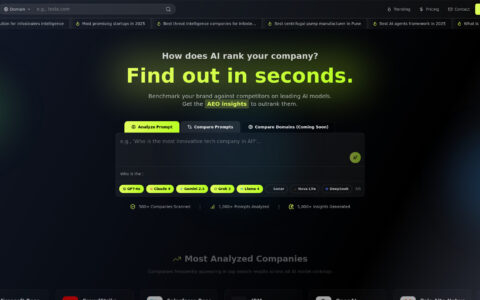 SpotRank - AI Visibility Analytics & AEO Tool