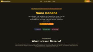 Nano Banana - Free AI Image Editor & Generator Tool