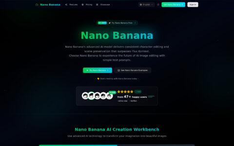 Nano Banana - AI Image Generator & Editor Tool