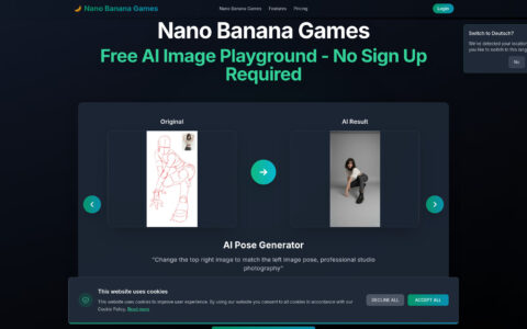Nano Banana Games - Free AI Image Editor & Generator