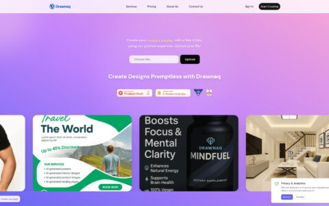 Drawnaq - AI-Powered Design Suite | Free Tool