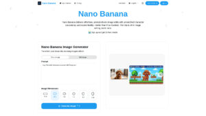 Nano Banana - AI Image Editor | Gemini 2.5 Flash