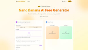 Nano Banana AI Free - AI Image Generator Tool