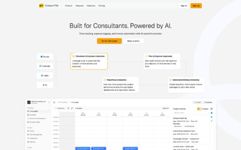 Octayne PSA - AI-Powered Professional Services Automation