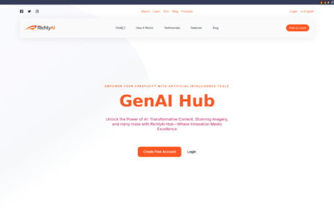 RichlyAI - Free AI Content Creation Tool | Generate Text & Images