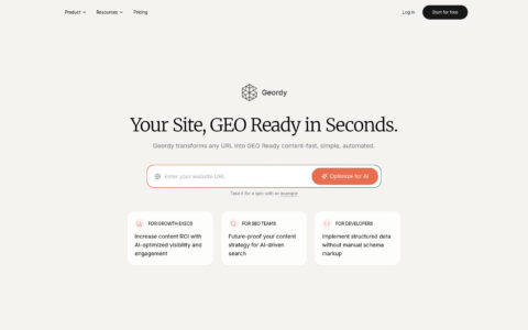 Geordy AI - AI Visibility & GEO Platform | Boost Rankings
