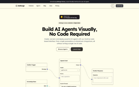 Deforge - Visual AI Agent Builder | No-Code Platform
