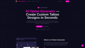 TattooAI - AI-Powered Tattoo Design Tool